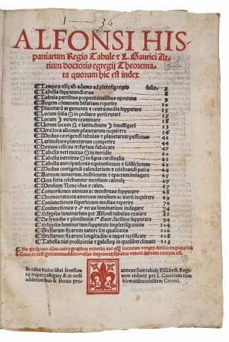 ALFONSO X, King of Castile and Leon