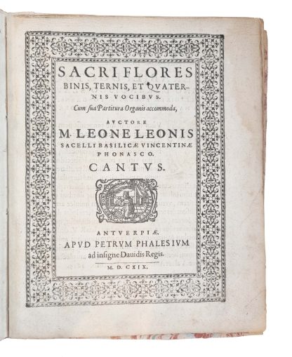 LEONI, Leone. [with] BURGH, Cornelius.