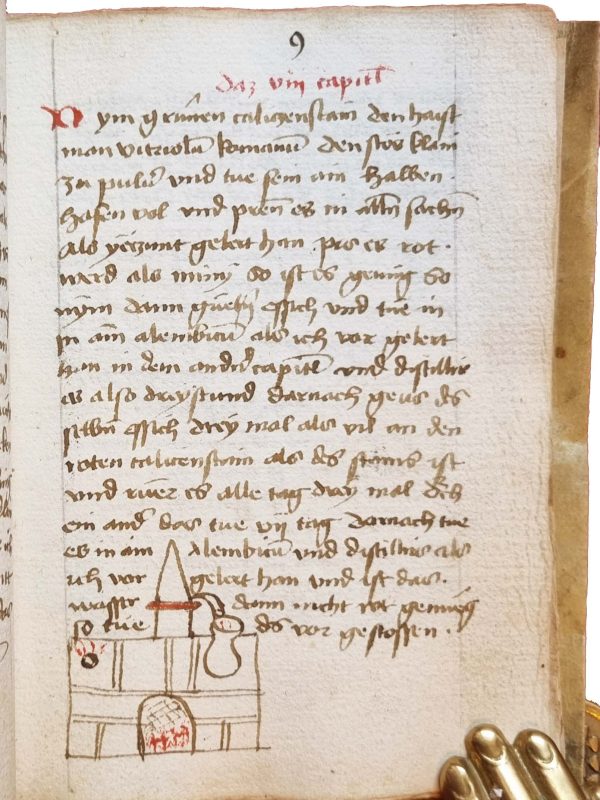 Medieval Alchemy Manuscript