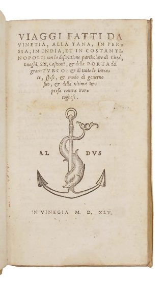 [BARBARO, Giosafat, et al.]